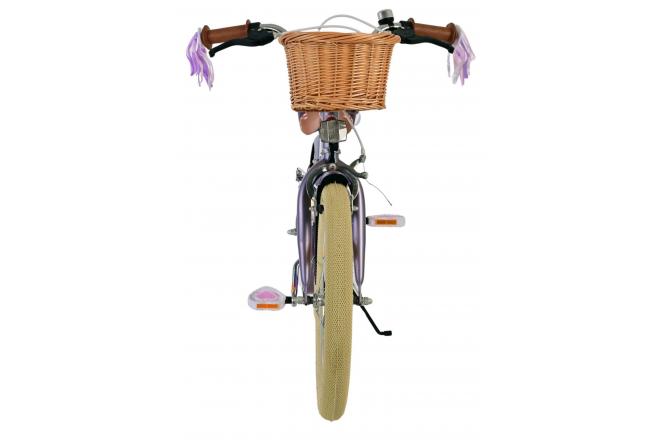 Volare Blossom Children's bike - Girls - 18 inch - Purple - Two Hand Brakes [CLONE]