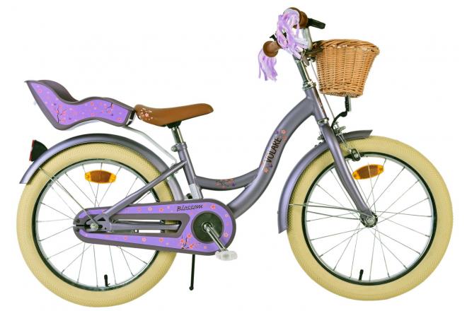 Volare Blossom Children's bike - Girls - 18 inch - Purple [CLONE]