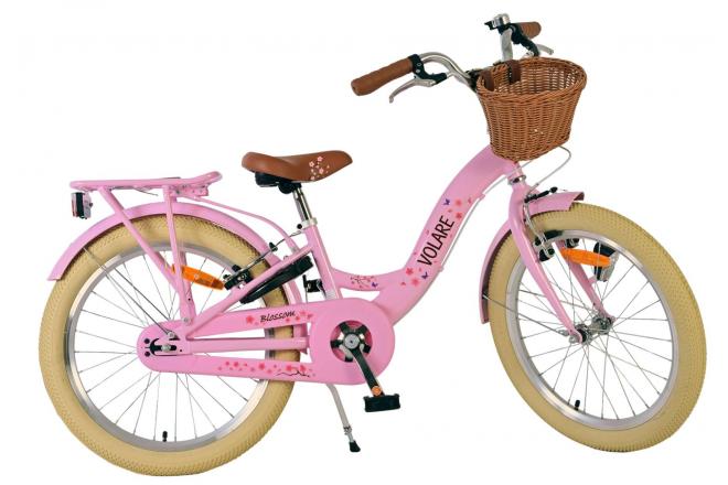 Volare Blossom Kids bike - Girls - 20 inch - Pink - Two hand brakes