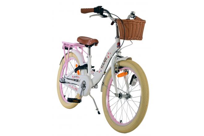 Volare Blossom Kids bike - Girls - 20 inch - White - Nexus 3 gears