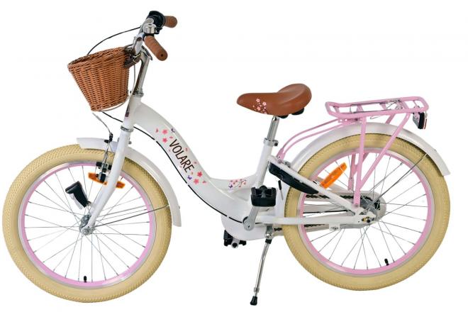Volare Blossom Kids bike - Girls - 20 inch - White - Nexus 3 gears