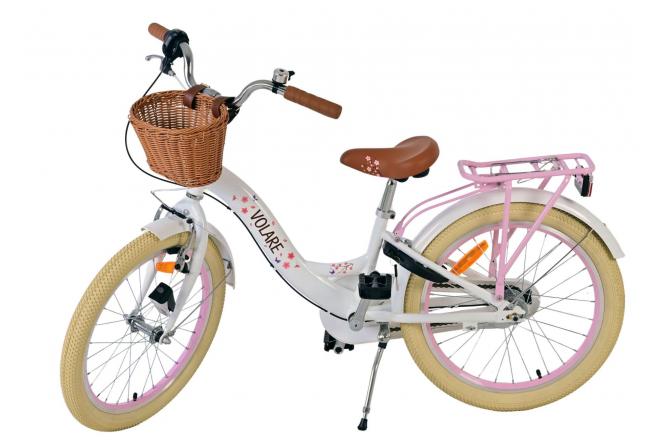 Volare Blossom Kids bike - Girls - 20 inch - White - Nexus 3 gears