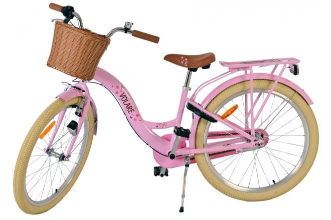 Volare Blossom Children's bike - Girls - 24 inch - Pink- 3 Gears