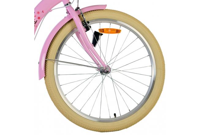 Volare Blossom Kids bike - Girls - 24 inch - Pink - Two hand brakes