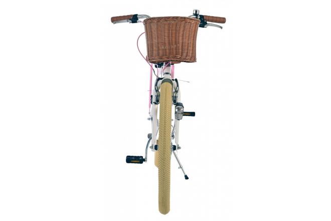 Volare Blossom Children's bike - Girls - 24 inch - White - Two hand brakes