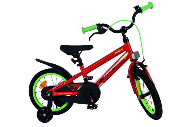 Volare Rocky Kinderfiets - Jongens - 14 inch - Rood