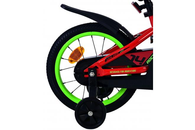 Volare Rocky Kinderfiets - Jongens - 14 inch - Rood