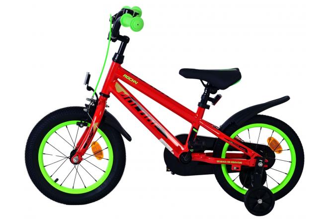 Volare Rocky Kinderfiets - Jongens - 14 inch - Rood