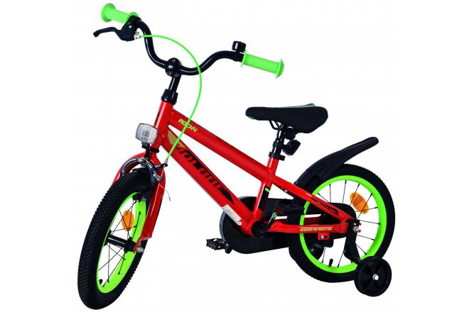 Volare Rocky Kinderfiets - Jongens - 14 inch - Rood