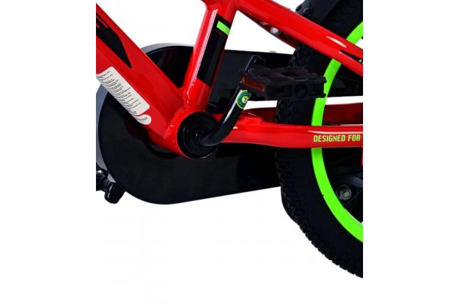 Volare Rocky Kinderfiets - Jongens - 14 inch - Rood