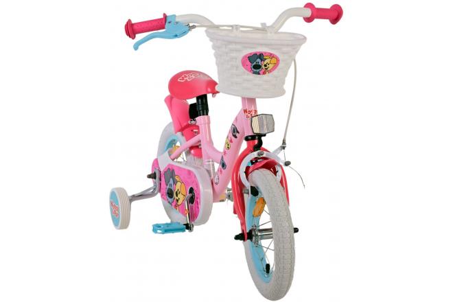 Woezel & Pip children's bike - Girls - 12 inch - Pink [CLONE]